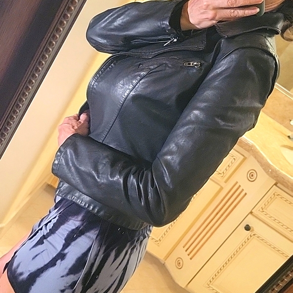 BLANKNYC Faux Leather Jacket, XS - Picture 5 of 16